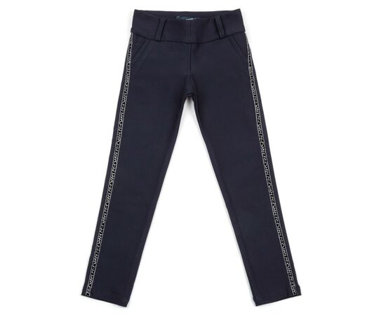 Штани дитячі A-Yugi з лампасами (9152-158G-blue)