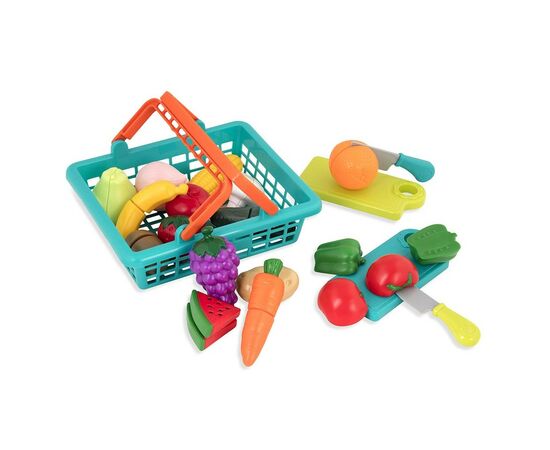 Игровой набор Battat Овощи-фрукты на липучках (BT2534Z)