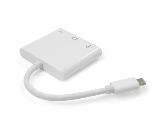 Концентратор Vinga Type-C to HDMI+USB3.0+Type-C PD (VCPATC2HDMIUSBPDWH), изображение 3 Концентратор Vinga Type-C to HDMI+USB3.0+Type-C PD (VCPATC2HDMIUSBPDWH), изображение 3
