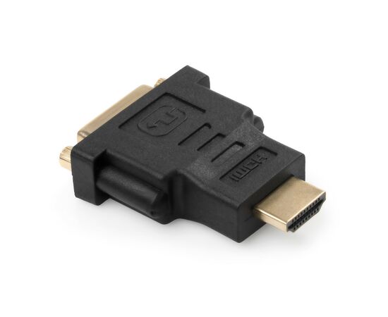 Переходник HDMI AM to DVI 24+5 F Vinga (VCPAHDMIM2DVIFBK), изображение 2 Переходник HDMI AM to DVI 24+5 F Vinga (VCPAHDMIM2DVIFBK), изображение 2