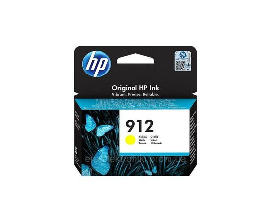 Картридж HP DJ No.912 Yellow (3YL79AE)
