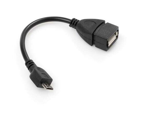 Дата кабель OTG USB 2.0 AF to Micro 5P Vinga (VCPDCOTGMBK), изображение 2 Дата кабель OTG USB 2.0 AF to Micro 5P Vinga (VCPDCOTGMBK), изображение 2