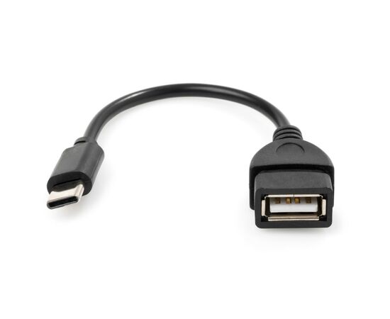 Дата кабель OTG USB 2.0 AF to Type-C Vinga (VCPDCOTGTCBK), изображение 2 Дата кабель OTG USB 2.0 AF to Type-C Vinga (VCPDCOTGTCBK), изображение 2