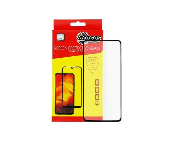 Стекло защитное Dengos Xiaomi Redmi Mi9 T/Mi9 T black border (TGFG-72)