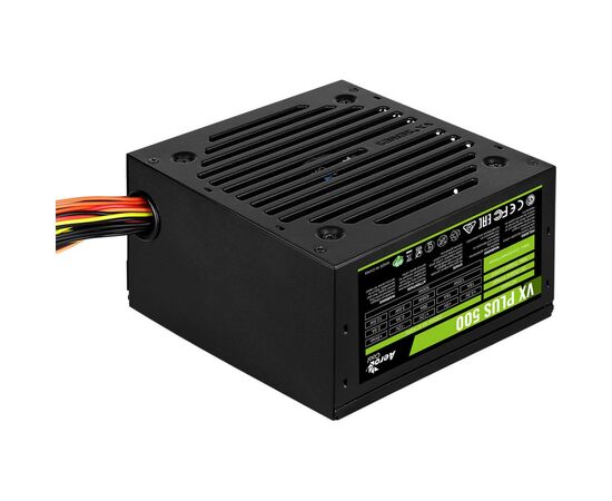 Блок питания AeroCool 500W VX PLUS 500 (4713105962758), изображение 2 Блок питания AeroCool 500W VX PLUS 500 (4713105962758), изображение 2