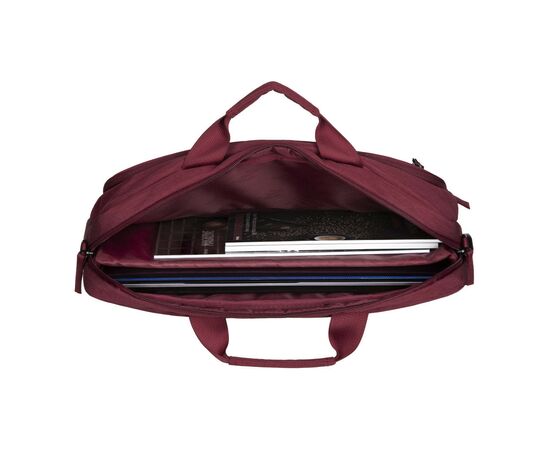 Сумка для ноутбука 2E 16" CrossSquares, Burgundy (2E-CBN9198BG), изображение 8