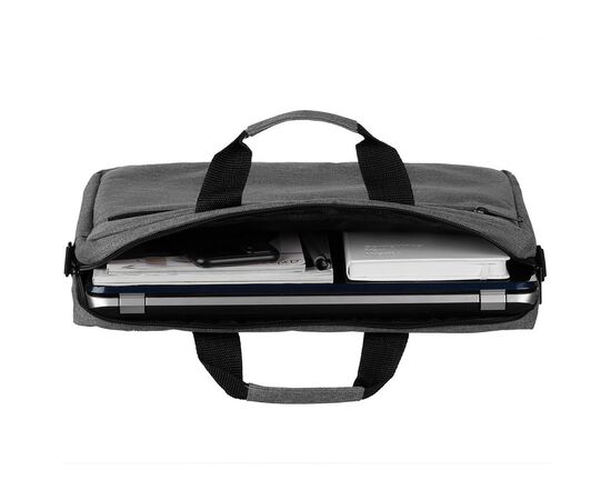Сумка для ноутбука 2E 16" CBN315 Grey (2E-CBN315GY), изображение 9 Сумка для ноутбука 2E 16" CBN315 Grey (2E-CBN315GY), изображение 9