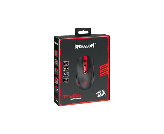 Мышка Redragon Pegasus Black (74806), изображение 7 Мышка Redragon Pegasus Black (74806), изображение 7