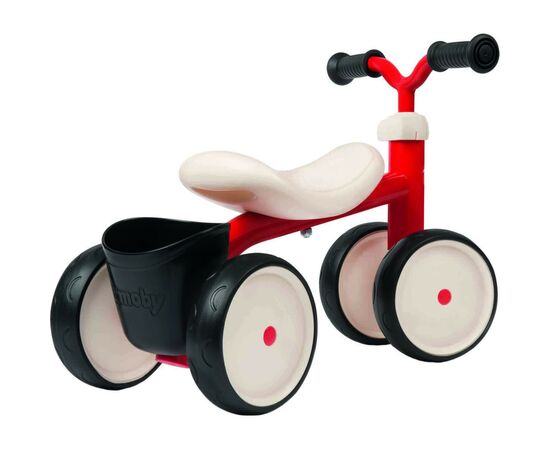Біговел Smoby металевий, чотирьохколісний Червоний (721400), зображення 2 Біговел Smoby металевий, чотирьохколісний Червоний (721400), зображення 2