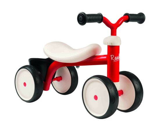 Беговел Smoby металлический, четырехколесный Красный (721400)