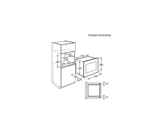 Микроволновая печь Electrolux LMS2173EMX, изображение 5 Микроволновая печь Electrolux LMS2173EMX, изображение 5
