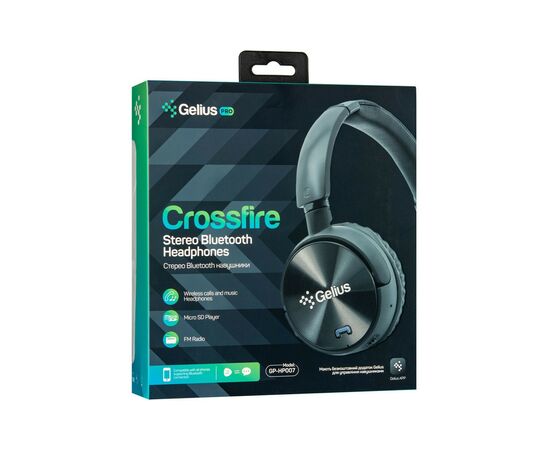Навушники Gelius Pro Crossfire Black (GP HP-007 Black), зображення 8 Навушники Gelius Pro Crossfire Black (GP HP-007 Black), зображення 8