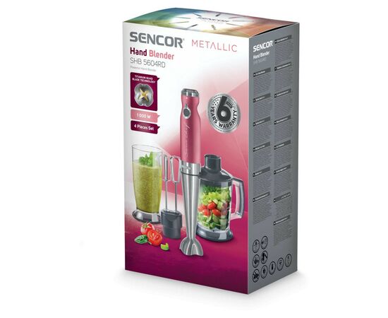 Блендер Sencor SHB5604RD, изображение 9 Блендер Sencor SHB5604RD, изображение 9