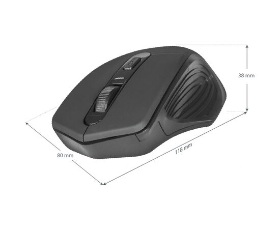 Мышка Defender Datum MB-345 Black (52345), изображение 4 Мышка Defender Datum MB-345 Black (52345), изображение 4