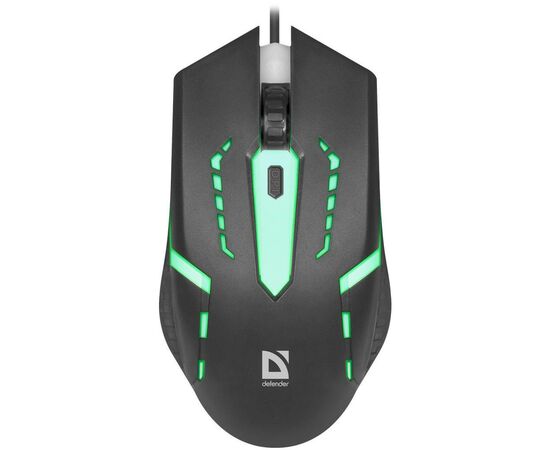 Мышка Defender Hit MB-601 Black (52601), изображение 2 Мышка Defender Hit MB-601 Black (52601), изображение 2