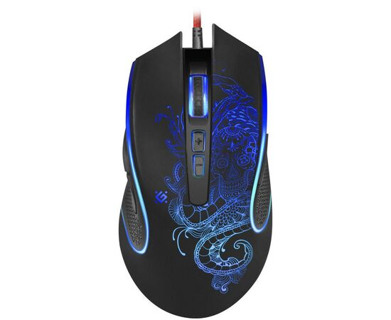 Мышка Defender Venom GM-640L Black (52640), изображение 2 Мышка Defender Venom GM-640L Black (52640), изображение 2