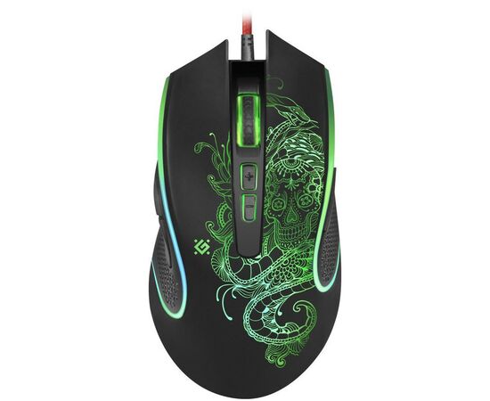 Мышка Defender Venom GM-640L Black (52640), изображение 3 Мышка Defender Venom GM-640L Black (52640), изображение 3