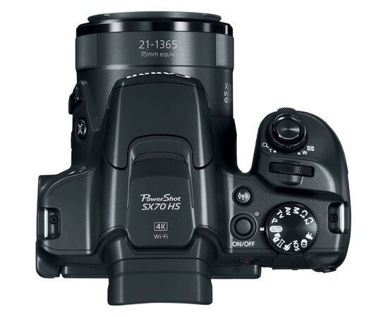 Цифровой фотоаппарат Canon PowerShot SX70 HS Black (3071C012), изображение 4 Цифровой фотоаппарат Canon PowerShot SX70 HS Black (3071C012), изображение 4