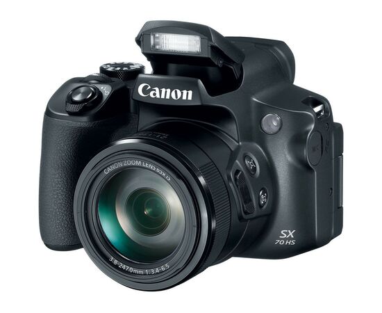 Цифровой фотоаппарат Canon PowerShot SX70 HS Black (3071C012), изображение 5 Цифровой фотоаппарат Canon PowerShot SX70 HS Black (3071C012), изображение 5