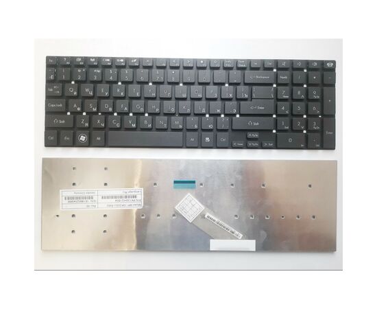 Клавиатура ноутбука Packard Bell NV50/NV51/NV53/NV55/NV59/NV73 F4211 черная без рамки RU (A43536)