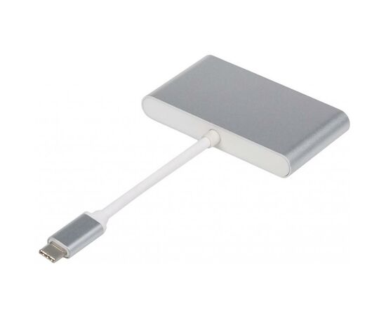 Переходник Type-C 3.1 to 3xUSB 3.0 + Type-C 10 cm Atcom (12808), изображение 2 Переходник Type-C 3.1 to 3xUSB 3.0 + Type-C 10 cm Atcom (12808), изображение 2