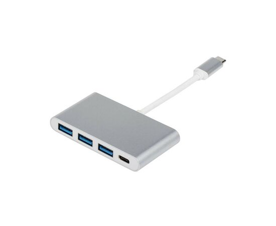 Переходник Type-C 3.1 to 3xUSB 3.0 + Type-C 10 cm Atcom (12808)