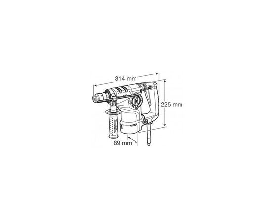 Перфоратор Makita HR2810T, изображение 3 Перфоратор Makita HR2810T, изображение 3