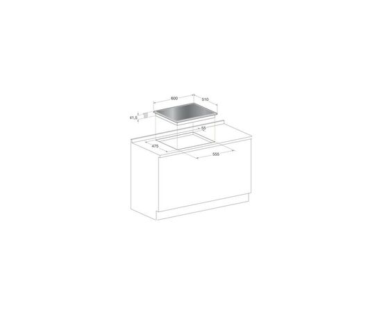 Варочная поверхность Whirlpool POW64D2NB, изображение 2 Варочная поверхность Whirlpool POW64D2NB, изображение 2