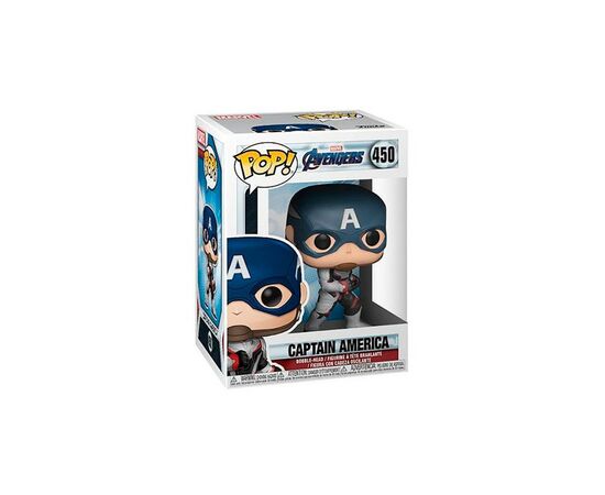 Фигурка для геймеров Funko Pop cерии Мстители: Финал - Капитан Америка в белом костюме (36661), изображение 2 Фигурка для геймеров Funko Pop cерии Мстители: Финал - Капитан Америка в белом костюме (36661), изображение 2