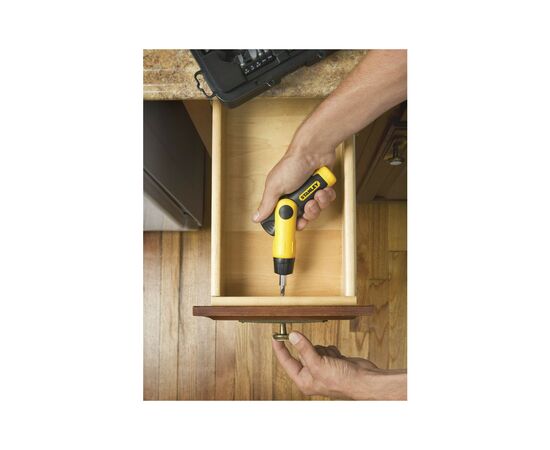 Викрутка Stanley реверсивна комплект + 22 насадки (0-63-022), зображення 5