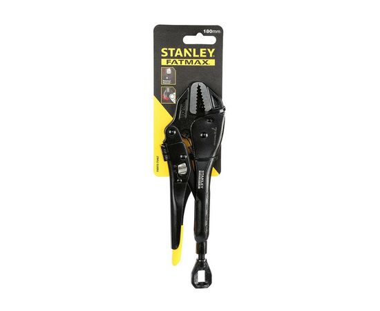Клещи Stanley з фіксацієй (пинци) 180мм прямі посилені FatMax (FMHT0-75467), изображение 3 Клещи Stanley з фіксацієй (пинци) 180мм прямі посилені FatMax (FMHT0-75467), изображение 3