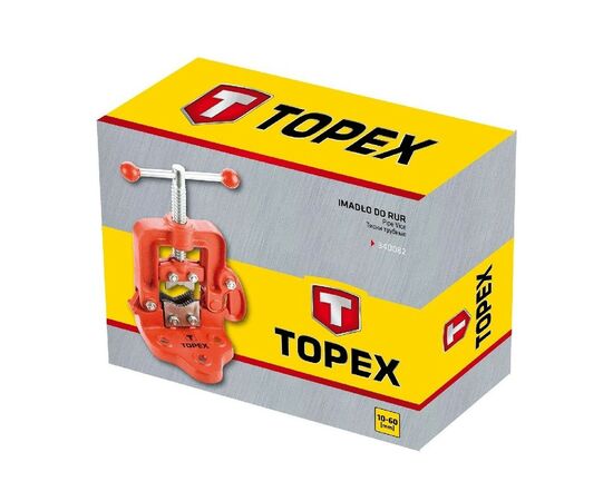 Тиски Topex трубные 10 - 60 мм (34D082), изображение 2 Тиски Topex трубные 10 - 60 мм (34D082), изображение 2