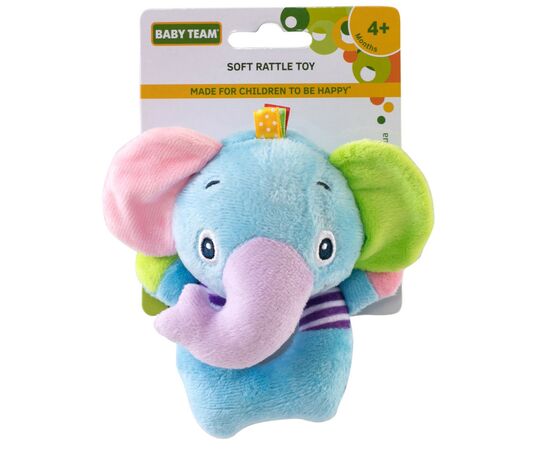 Брязкальце Baby Team м'яке Слоненя (8501_Слоник)