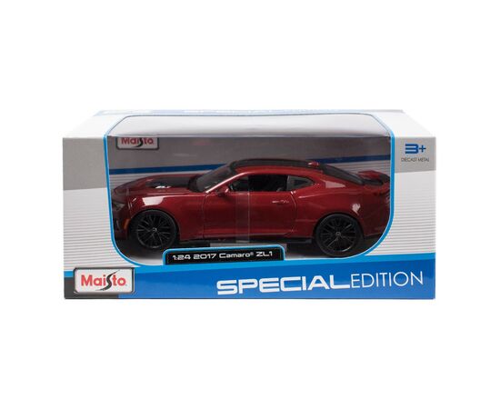 Машина Maisto Chevrolet Camaro ZL1 2015 (1:24) червоний металік (31512 met. red), зображення 5 Машина Maisto Chevrolet Camaro ZL1 2015 (1:24) червоний металік (31512 met. red), зображення 5