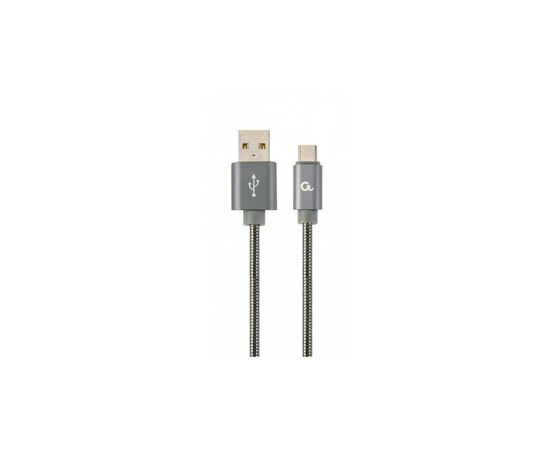Дата кабель USB 2.0 AM to Type-C 1.0m Cablexpert (CC-USB2S-AMCM-1M-BG)