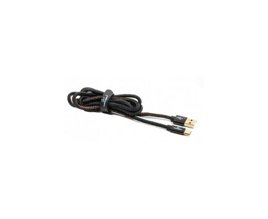Дата кабель USB 2.0 AM to Type-C 1.0m Cablexpert (CCPB-C-USB-04BK), изображение 2 Дата кабель USB 2.0 AM to Type-C 1.0m Cablexpert (CCPB-C-USB-04BK), изображение 2