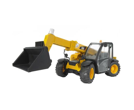 Спецтехніка Bruder Дорожній навантажувач CAT з телескопічною стрілою M1:16 (02141), зображення 2 Спецтехніка Bruder Дорожній навантажувач CAT з телескопічною стрілою M1:16 (02141), зображення 2