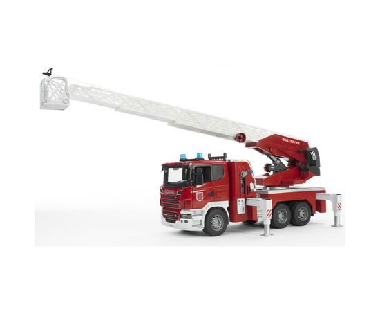 Спецтехника Bruder Большая пожарная машина Scania R-series с лестницей М1:16 (03590), изображение 2 Спецтехника Bruder Большая пожарная машина Scania R-series с лестницей М1:16 (03590), изображение 2