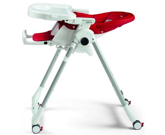 Стульчик для кормления Peg-Perego Tatamia Follow Me Fragola (IH02000000PL59), изображение 3 Стульчик для кормления Peg-Perego Tatamia Follow Me Fragola (IH02000000PL59), изображение 3