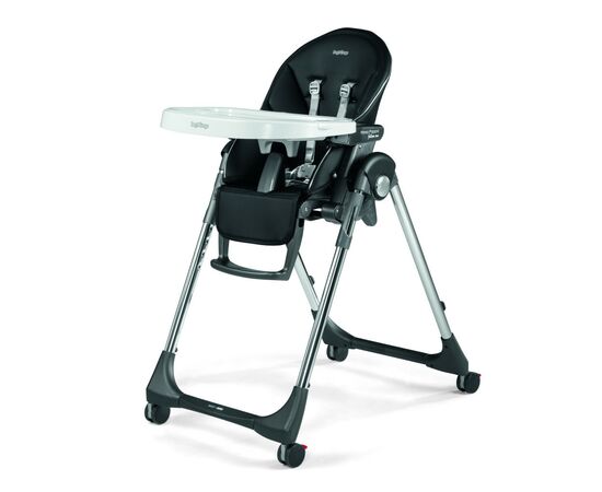 Стульчик для кормления Peg-Perego Prima Pappa Follow Me Hi-Tech Licorice (IH01000000BL01)