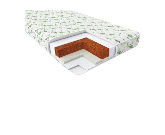 Матрас для детской кроватки Верес Latex+ Aloe vera 125*65*10 см (51.6.04)