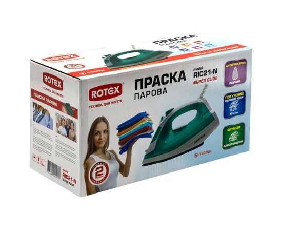 Утюг Rotex RIC21-N Super Glide, изображение 4 Утюг Rotex RIC21-N Super Glide, изображение 4