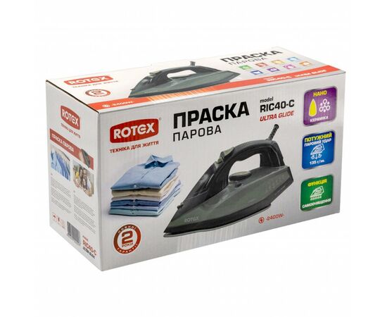 Утюг Rotex RIC40-C Ultra Glide, изображение 4 Утюг Rotex RIC40-C Ultra Glide, изображение 4