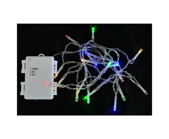 Гірлянда YES! Fun вулична, 15 LED лампочок, молочно-біла, 1,6 м (801130)