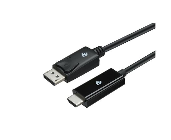 Кабель мультимедийный DisplayPort to HDMI 1.8m 2E (2E-W1705), изображение 2 Кабель мультимедийный DisplayPort to HDMI 1.8m 2E (2E-W1705), изображение 2