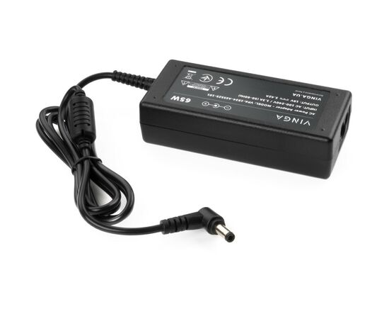 Блок питания к ноутбуку Vinga ASUS 65W 19V 3,42A разъем 5.5*2.5 (VPA-1934-AS5525-101), изображение 4 Блок питания к ноутбуку Vinga ASUS 65W 19V 3,42A разъем 5.5*2.5 (VPA-1934-AS5525-101), изображение 4