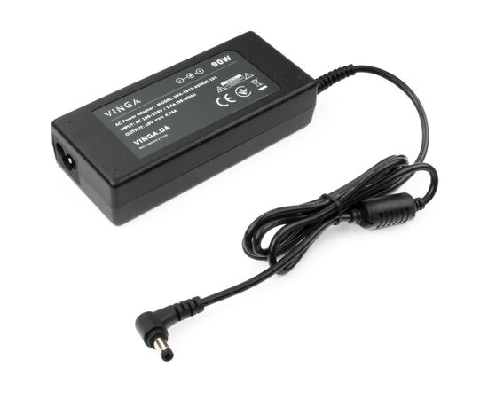 Блок питания к ноутбуку Vinga ASUS 90W 19V 4.74A разъем 5.5*2.5 (VPA-1947-AS5525-101), изображение 2 Блок питания к ноутбуку Vinga ASUS 90W 19V 4.74A разъем 5.5*2.5 (VPA-1947-AS5525-101), изображение 2