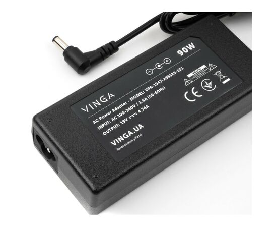 Блок питания к ноутбуку Vinga ASUS 90W 19V 4.74A разъем 5.5*2.5 (VPA-1947-AS5525-101), изображение 3 Блок питания к ноутбуку Vinga ASUS 90W 19V 4.74A разъем 5.5*2.5 (VPA-1947-AS5525-101), изображение 3