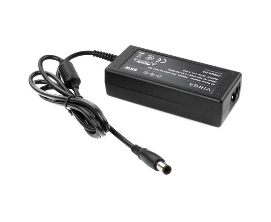 Блок питания к ноутбуку Vinga DELL 65W 19.5V 3.34A разъем 7.4*5.0 (VPA-1933-DL7450-101), изображение 2 Блок питания к ноутбуку Vinga DELL 65W 19.5V 3.34A разъем 7.4*5.0 (VPA-1933-DL7450-101), изображение 2