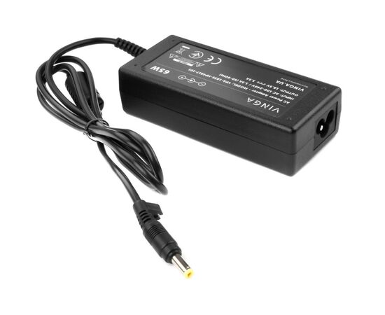 Блок питания к ноутбуку Vinga HP 65W 18.5V 3.5А разъем 4.8*1.7 (VPA-1835-HP4817-101), изображение 2 Блок питания к ноутбуку Vinga HP 65W 18.5V 3.5А разъем 4.8*1.7 (VPA-1835-HP4817-101), изображение 2